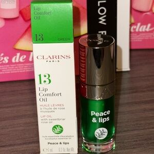 Clarins Lip Comfort Oil in shade 13 “Peace & Lips”- Limited Edition